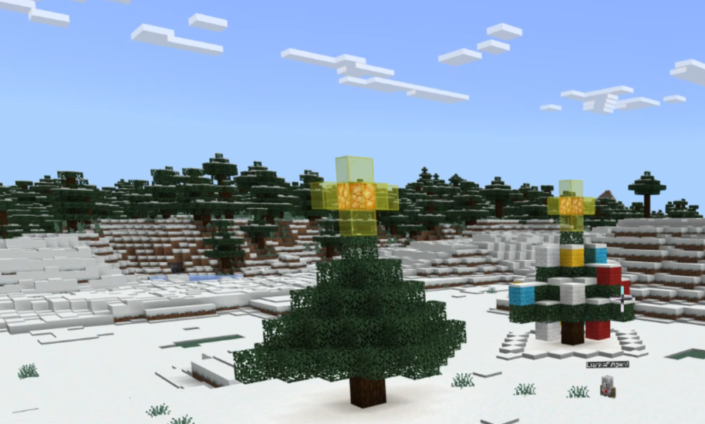 Due alberi di Natale